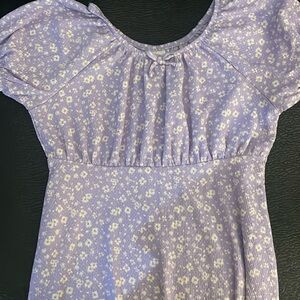 Purple youth dress